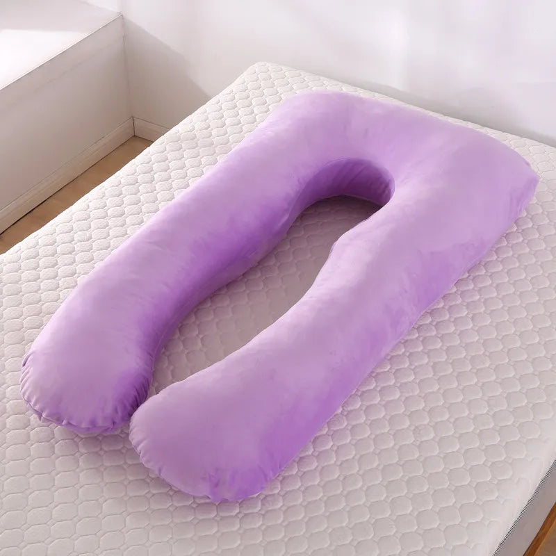 Premium Pregnancy Pillow – Adjustable Support, Washable Cover