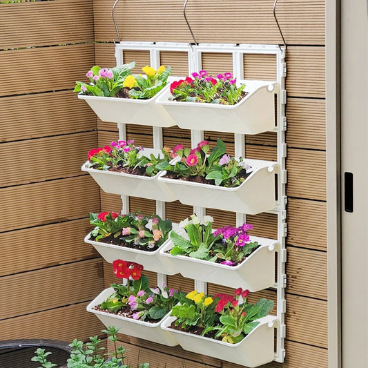 Plastic Hanging Planters For Indoor And Outdoor Pots